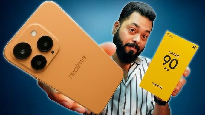 الصورة الكاملة: تسريبات تكشف مواصفات وتصميم هاتف Realme Narzo 90 المنتظر