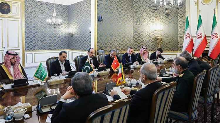 إيران تكشف أهداف الاجتماع الأمني الرباعي مع السعودية وباكستان وتركيا