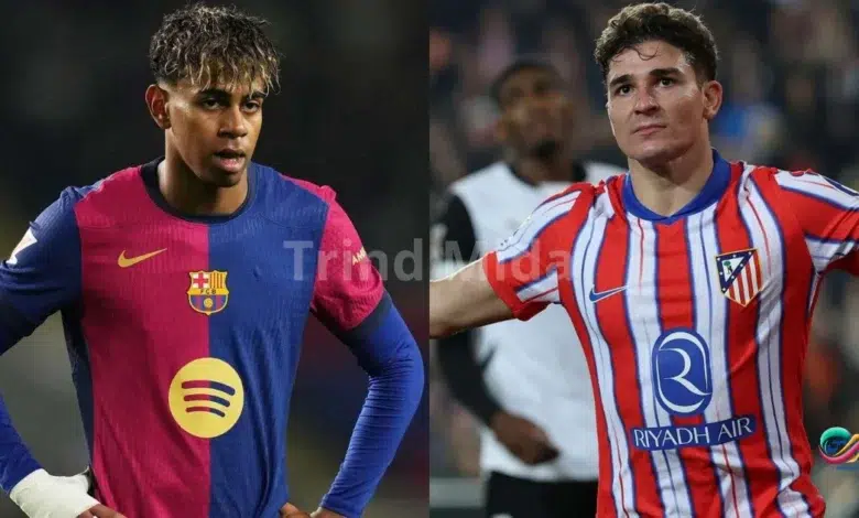 برشلونة ضد أتلتيكو مدريد تنتهي ب 8 اهداف ويتأجل حسم التاهل الى مباره الإياب في كاس ملك إسبانيا
