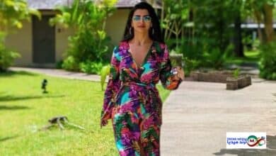 لارا نبهان مذيعة قناة الحدث