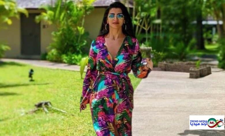 لارا نبهان مذيعة قناة الحدث