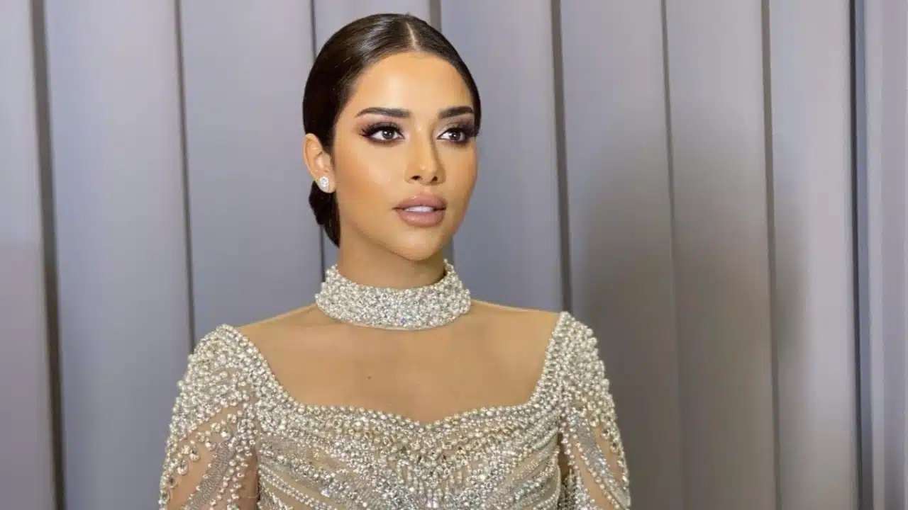 فستان زفاف بلقيس فتحي تقرر بيعه في مزاد علني كم سعره