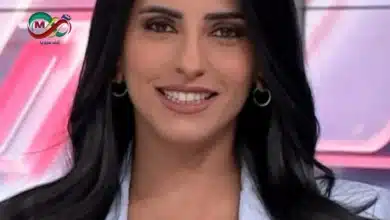 إطلالة لارا نبهان مذيعة الحدث