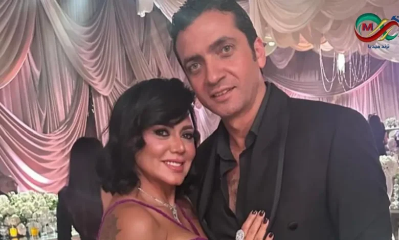 زواج رانيا يوسف صورة للفنانة رانيا يوسف والمخرج أحمد جمال خلال إحدى المناسبات الفنية