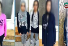 حبس 5 فتيات