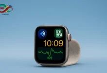 صورة تظهر Apple Watch Series 11 الجديدة مع إبراز ميزات قياس ضغط الدم والدعم المتقدم للصحة.