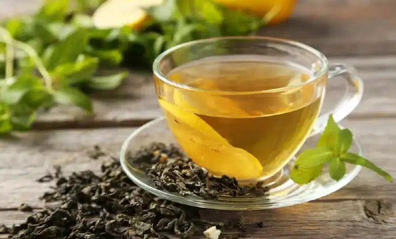 الشاي الأخضر