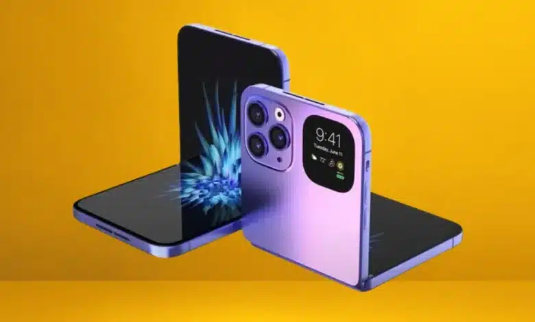 آيفون قابل للطي ثوري قادم.. كاميرا مخفية تحت الشاشة ومواصفات غير مسبوقة 1 آيفون قابل للطي