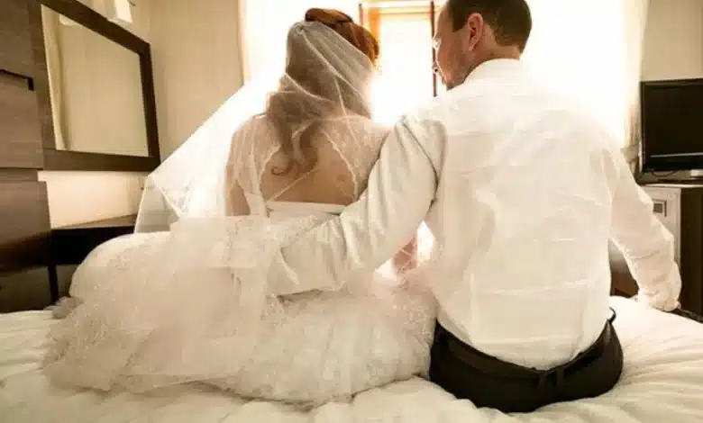 تسرب فيديو لعروسين