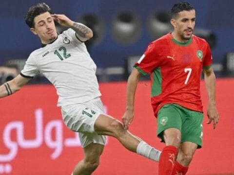 كأس العرب 2025: المغرب يتأهل إلى نصف النهائي بعد فوز صعب على سوريا 7 542353345345
