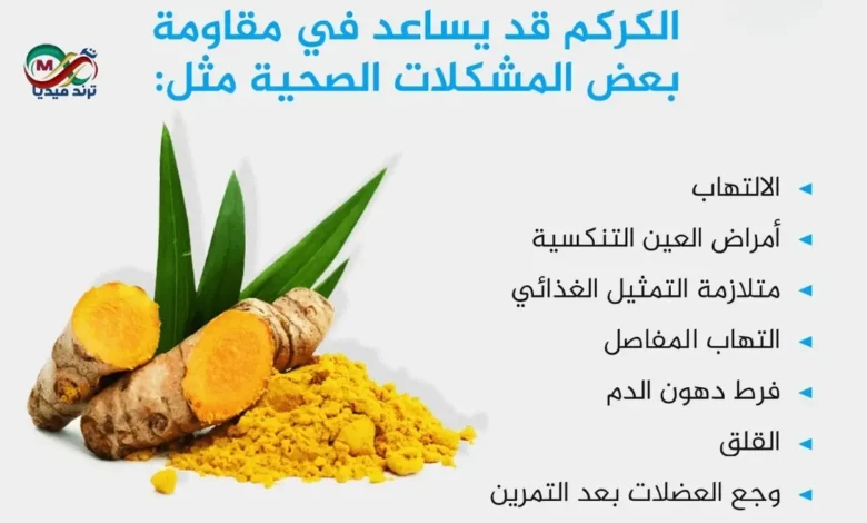 الكركم ومكملات الكركمين ودور فوائد الكركم في الوقاية من السرطان حسب التجارب الحديثة.