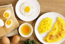 البيض المسلوق