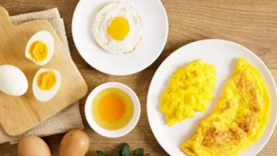 البيض المسلوق