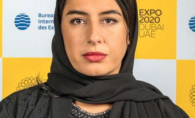 هند العويس تحذف حساباتها بعد ظهور اسمها في وثائق إبستين.. ما القصة؟ 1 hind al owais expo 2020 e1634224947613