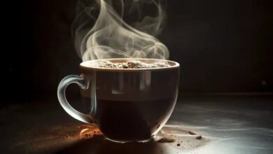 pngtree mug containing a hot cup of coffee with smoke erupting in image 2876769