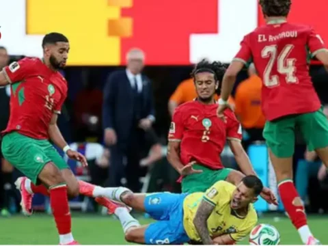 أسود الأطلس ينتزعون تعادلًا ثمينًا من السامبا في كأس العالم 2026 1 Morocco and Brazil