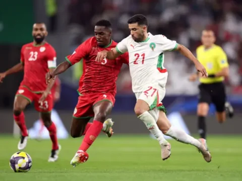 تعادل المغرب وعمان في كأس العرب دون أهداف